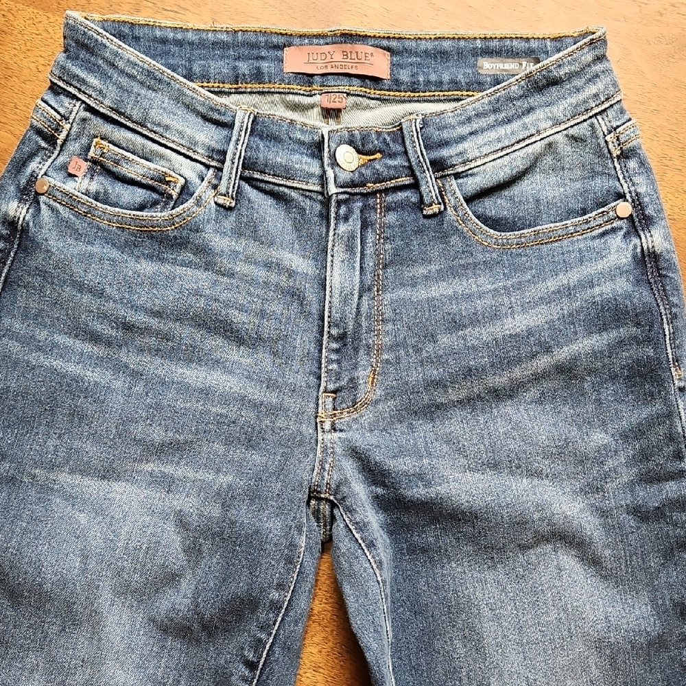 Judy Blue Light Blue Boyfriend Jeans